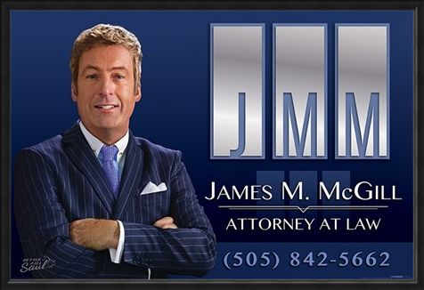 Framed Framed James M McGill - Better Call Saul