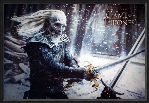 Framed Framed The White Walkers Of Westeros - Game Of Thrones