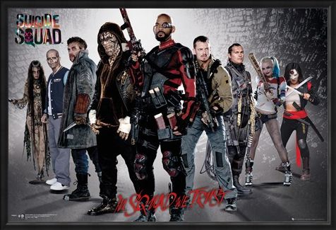 Framed Framed Group Shot - Suicide Squad