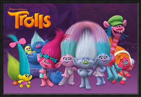Framed Framed Meet The Trolls! - Trolls Characters