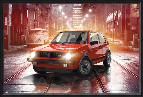 Framed Framed Iconic MK1 - VW Golf GTI
