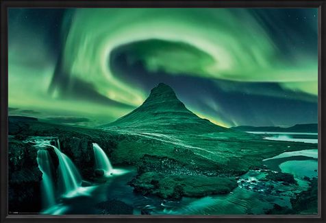 Framed Framed The Northern Lights - Aurora Borealis
