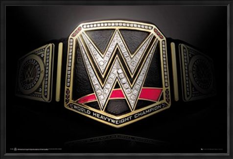 Framed Framed Title Belt - WWE