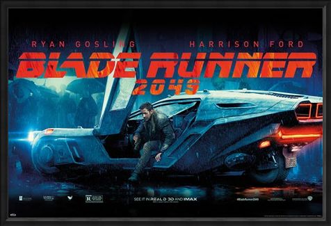 Framed Framed Flying Car - Blade Runner 2049