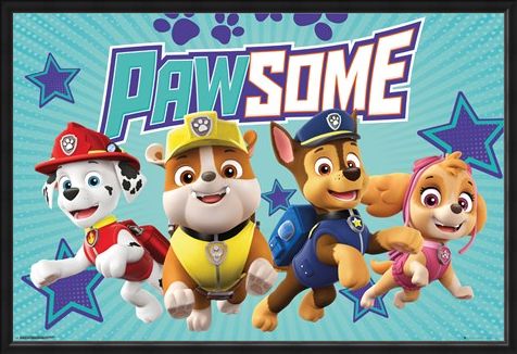 Framed Framed Pawsome - Paw Patrol