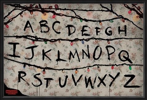 Framed Framed (R, U, N) - Stranger Things