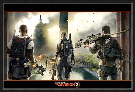 Framed Framed A City In Ruins - The Division 2