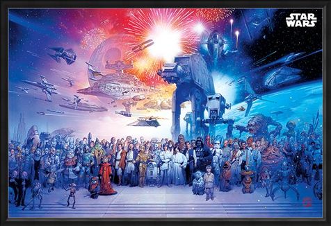 Framed Framed Universe - Star Wars