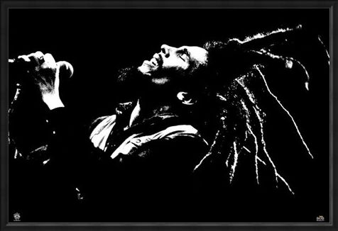 Framed Framed King of Dreads - Bob Marley