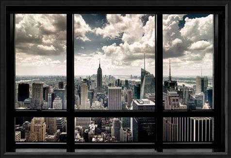 Framed Framed New York View - New York City