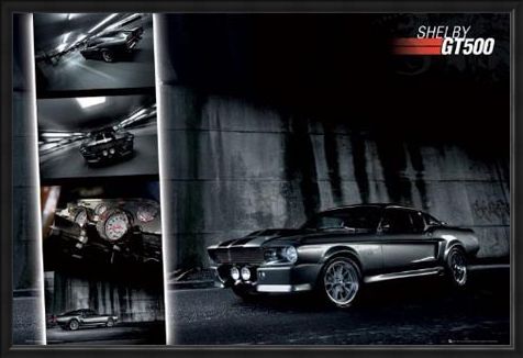 Framed Framed Shelby GT500 - Ford Mustang