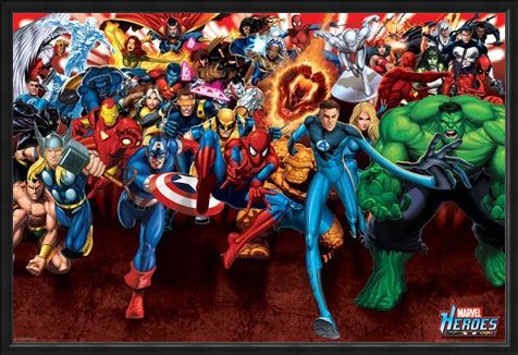 Framed Framed Attack! - Marvel Heroes
