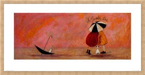 Framed Framed A Sneaky One Art - Sam Toft