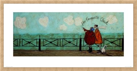 Framed Framed Her Favourite Cloud - Sam Toft