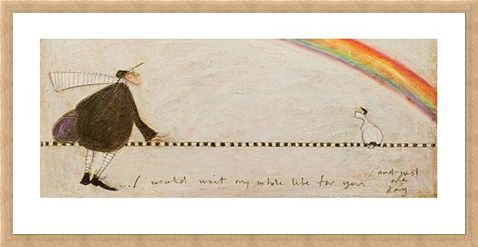 Framed Framed I Would Wait My Whole Life For You - Sam Toft