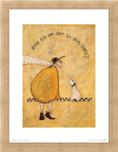 Framed Framed How Did We Get So Old, Doris? - Sam Toft