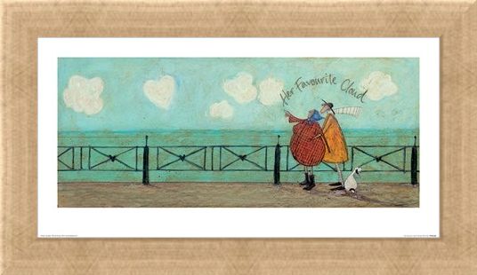 Framed Framed Her Favourite Cloud II - Sam Toft