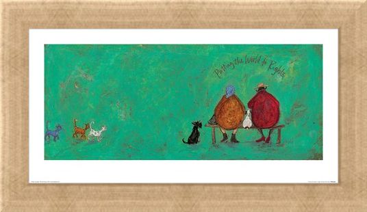 Framed Framed Putting the World to Rights - Sam Toft