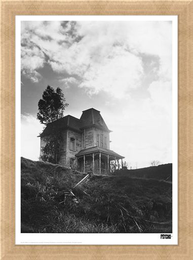 Framed Framed Psycho House On The Hill - Alfred Hitchcock
