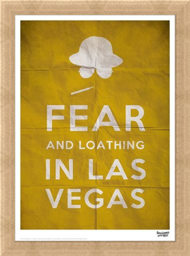 Framed Framed Fear And Loathing In Las Vegas - Text