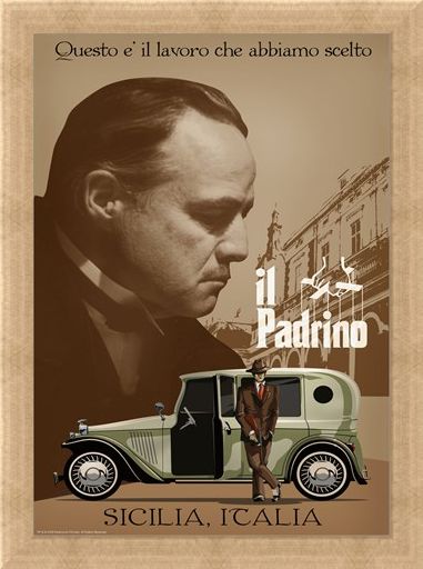 Framed Framed Sicilia - Godfather