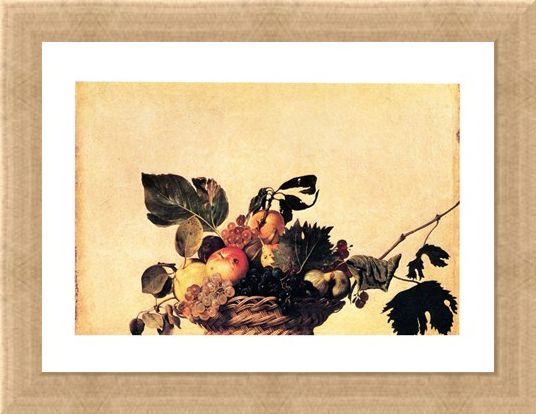 Framed Framed Cesto Di Frutta - Caravaggio