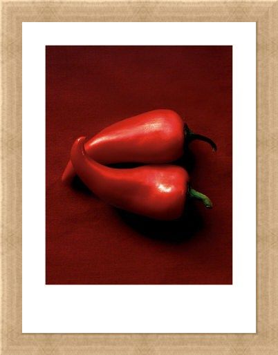 Framed Framed Chillies - Gus Filgate