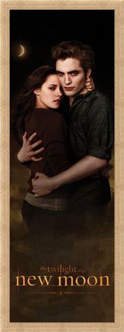 Framed Framed Edward and Bella in the Woods - Edward Cullen and Bella Swann in Twilight;New Moon