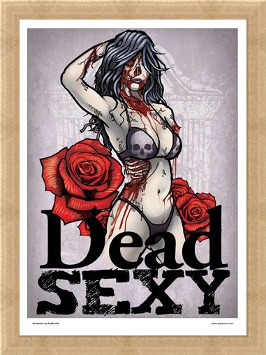 Framed Framed Dead Sexy Mini Poster - Seduction