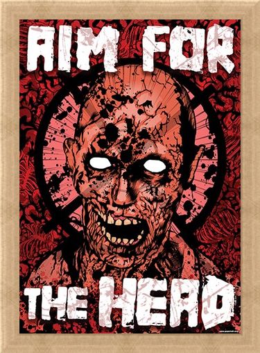Framed Framed Aim For The Head - Zombie Apocalypse