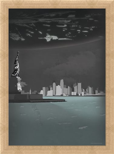 Framed Framed Your Liberty Is At Stake - Inspired By Independence Day