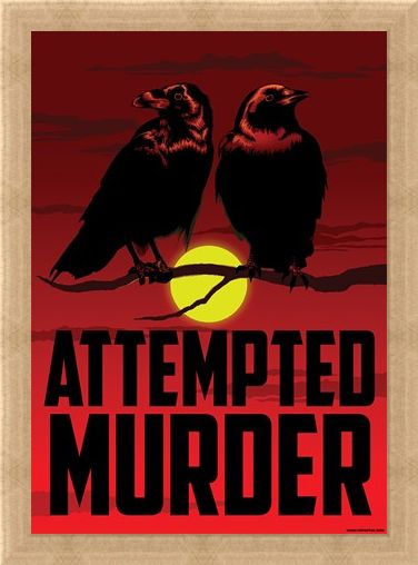 Framed Framed Attempted Murder Mini Poster - Crows