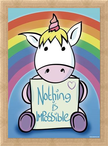 Framed Framed Dream Big - Nothing Is Impossible