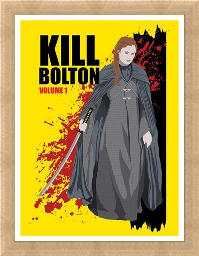 Framed Framed Sansa Stark's Revenge - Kill Bolton