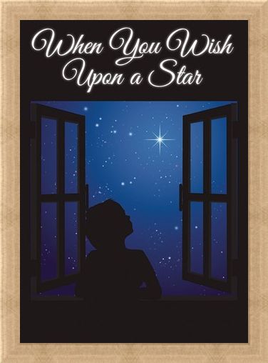 Framed Framed A Child's State Of Dreaming - When You Wish Upon A Star