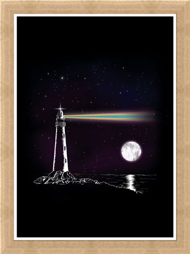 Framed Framed A Spectrum Of Colour - Rainbow Searchlight
