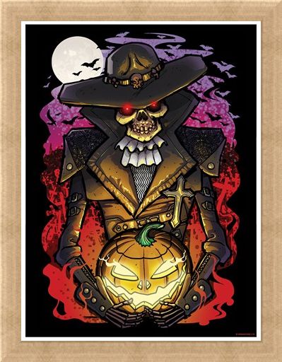 Framed Framed Undead Walker - Halloween
