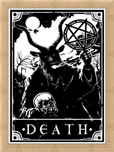 Framed Framed Death - Deadly Tarot