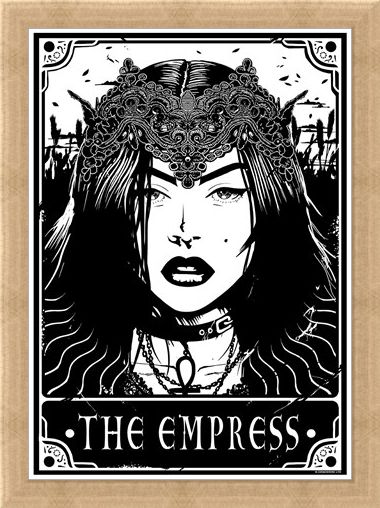 Framed Framed The Empress - Deadly Tarot