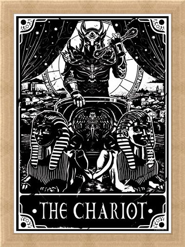 Framed Framed The Chariot - Deadly Tarot