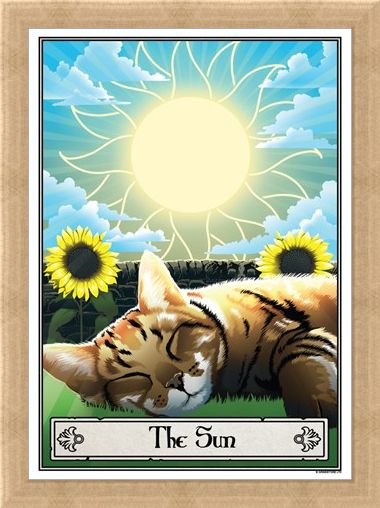 Framed Framed The Sun - Deadly Tarot Felis