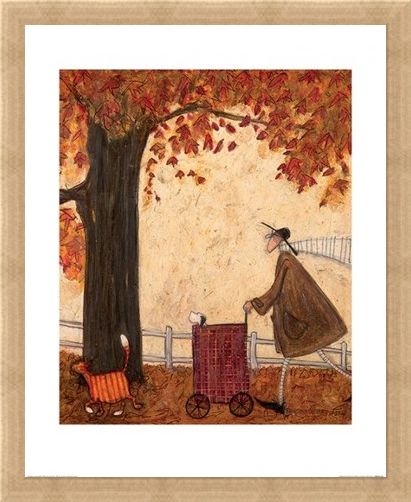 Framed Framed Following The Pumpkin - Sam Toft