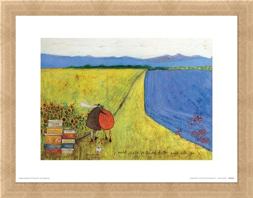 Framed Framed I Would Walk To The End Of The World With You - Sam Toft