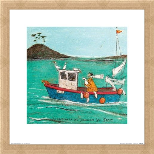 Framed Framed Searching For The Legendary Sea Pasty - Sam Toft