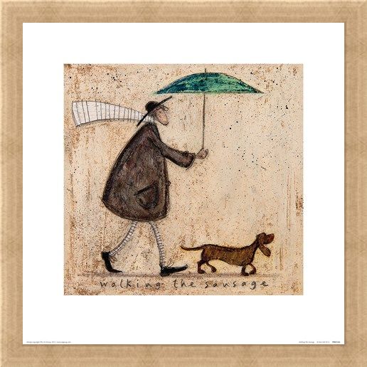 Framed Framed Walking The Sausage - Sam Toft