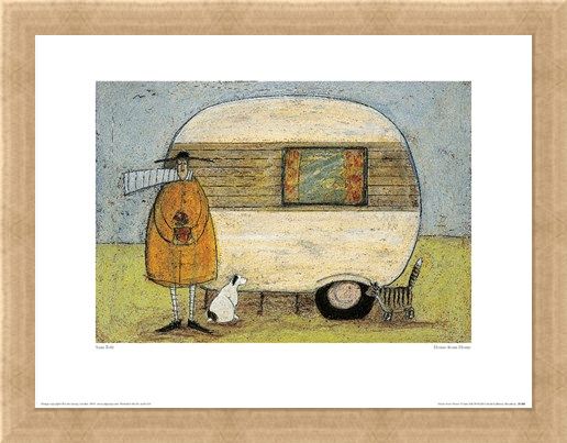 Framed Framed Home From Home - Sam Toft