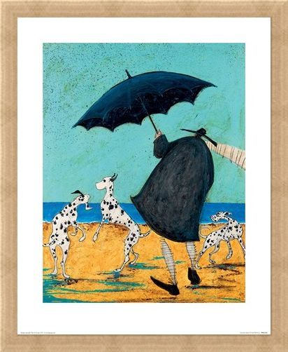 Framed Framed On Jack's Beach - Sam Toft