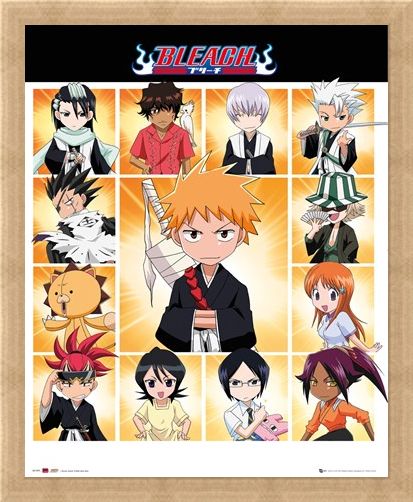Framed Framed Chibi Characters - Bleach