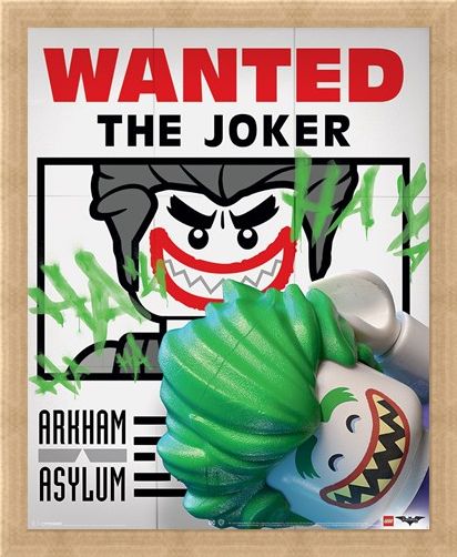 Framed Framed Wanted The Joker - Lego Batman