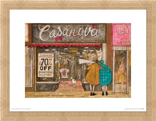Framed Framed Picking Out Something Special - Sam Toft
